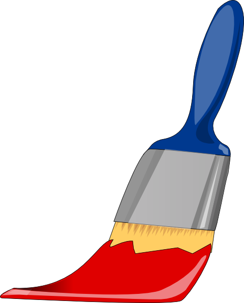 Free Paint Brush Clip Art