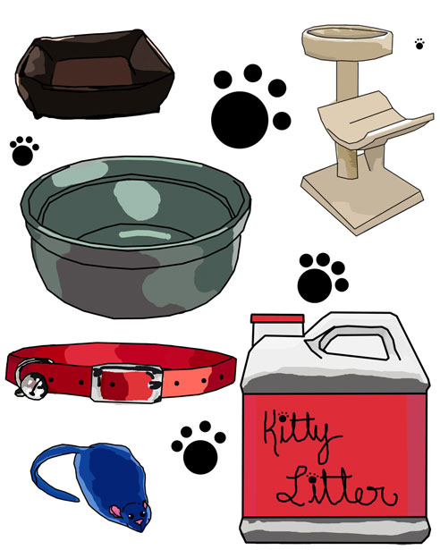 Cat Theme Clip Art Free Stock Photo - Public Domain Pictures