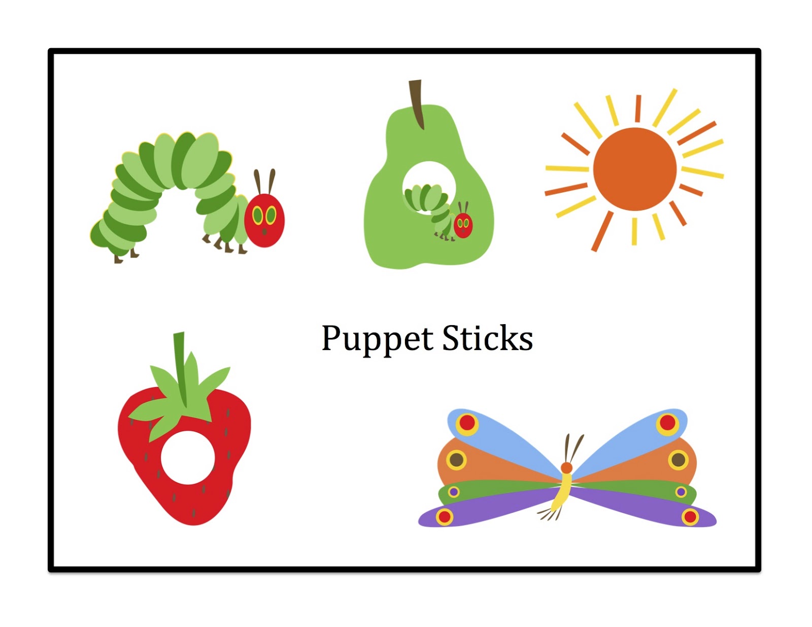 Hungry Caterpillar Printables - ClipArt Best