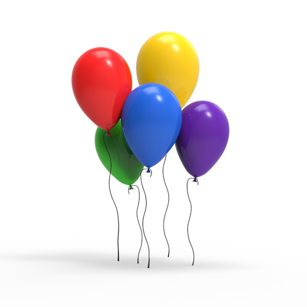 animated balloons clip art - photo #12