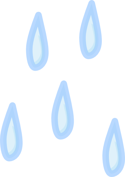 Raindrops clip art - vector clip art online, royalty free & public ...