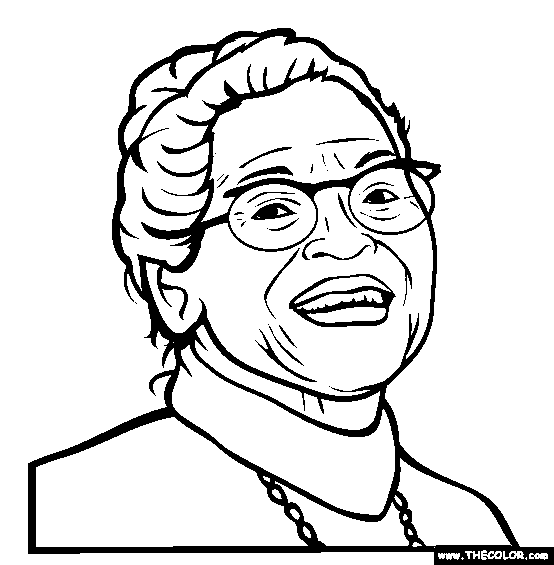 Rosa Parks Begins The Civil Rights Movement Famous People Clipart ...