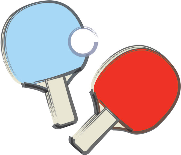 Ping Pong Clip Art - Tumundografico