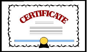 Free certificate clipart public domain certificate clip art 2 ...