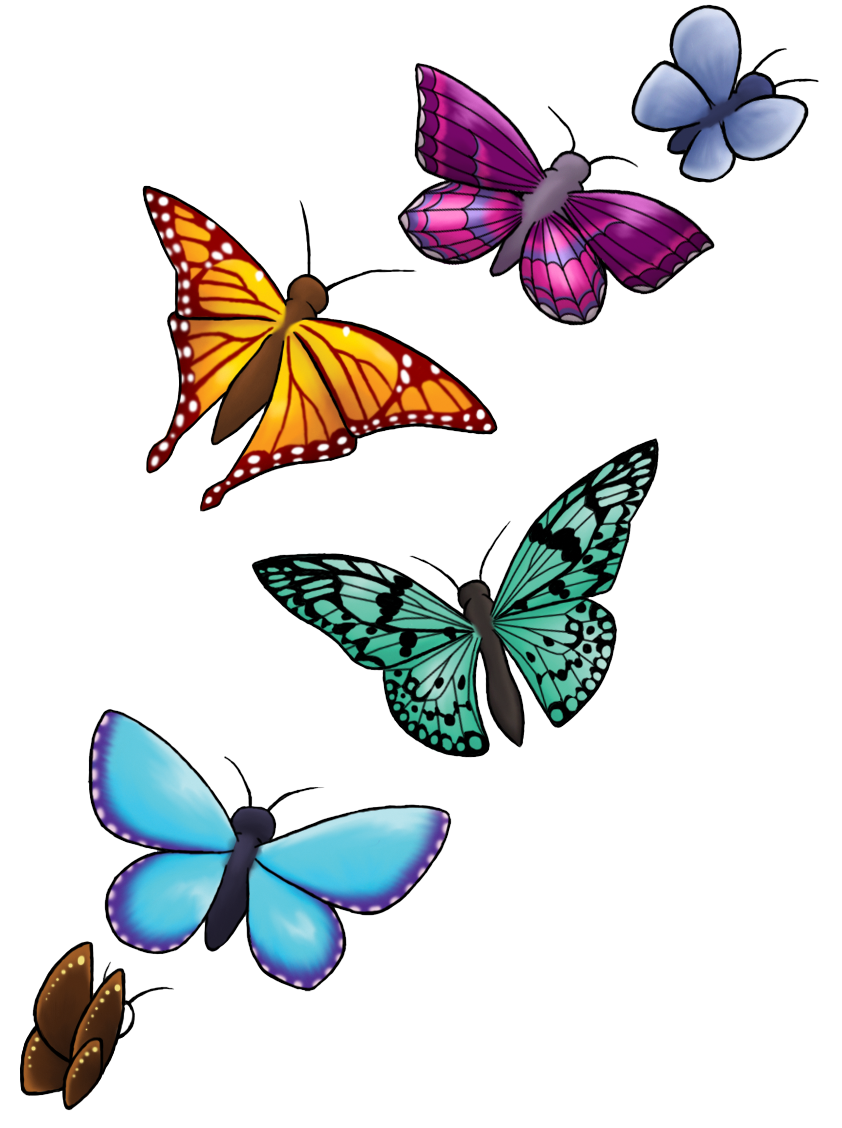 Butterfly Tattoo Designs PNG Transparent Images | PNG All
