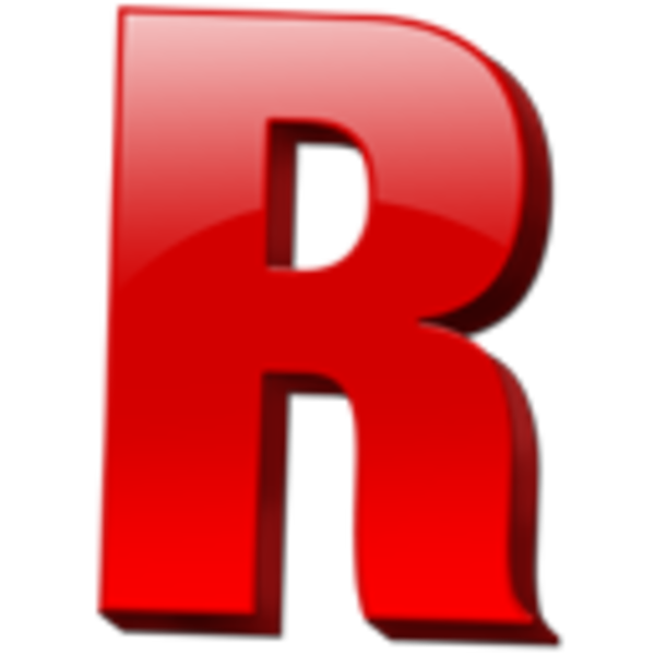 The letter r clipart