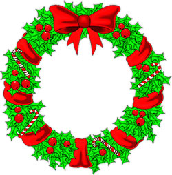 Free Christmas Wreaths Clipart - Christmas Clipart