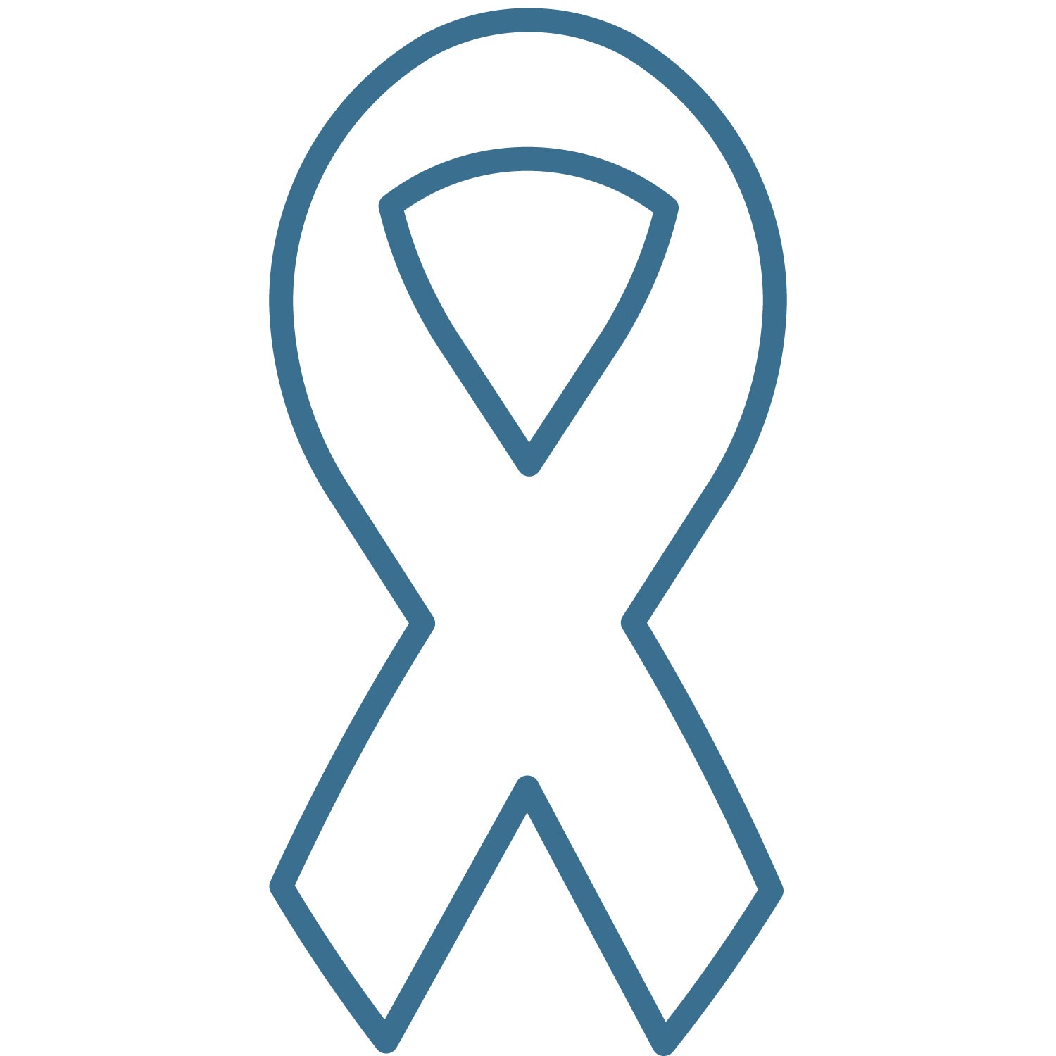 Awareness Ribbon Outline - Free Clipart Images