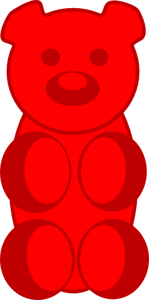 3d Gummy Bear Clipart