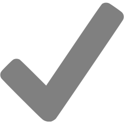 Gray checkmark icon - Free gray check mark icons