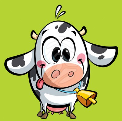 Cow Mooing Clipart