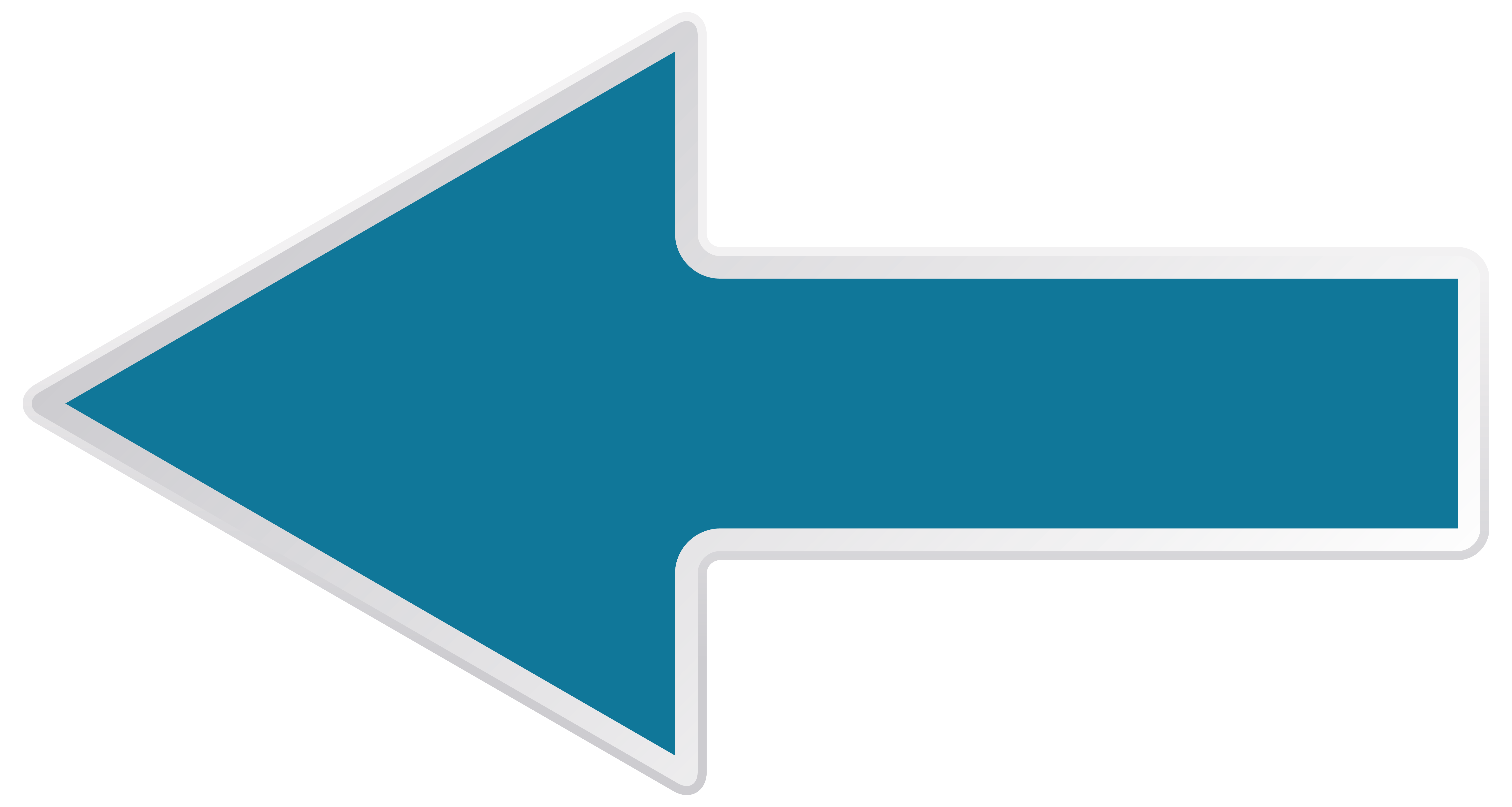 Left Blue Arrow Transparent PNG Clip Art Image