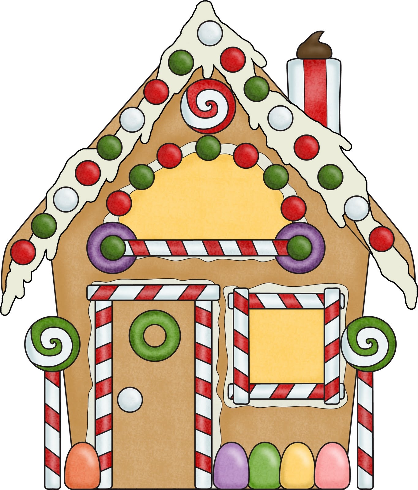 Gingerbread House Clipart