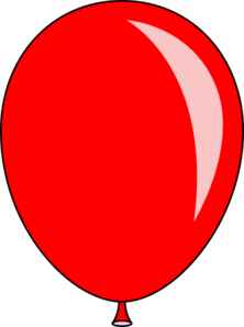 New Red Balloon Clip Art - vector clip art online ...