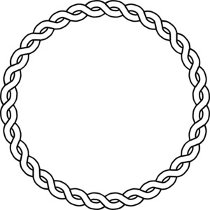 rope border circle - public domain clip art image @ wpclipart.com ...