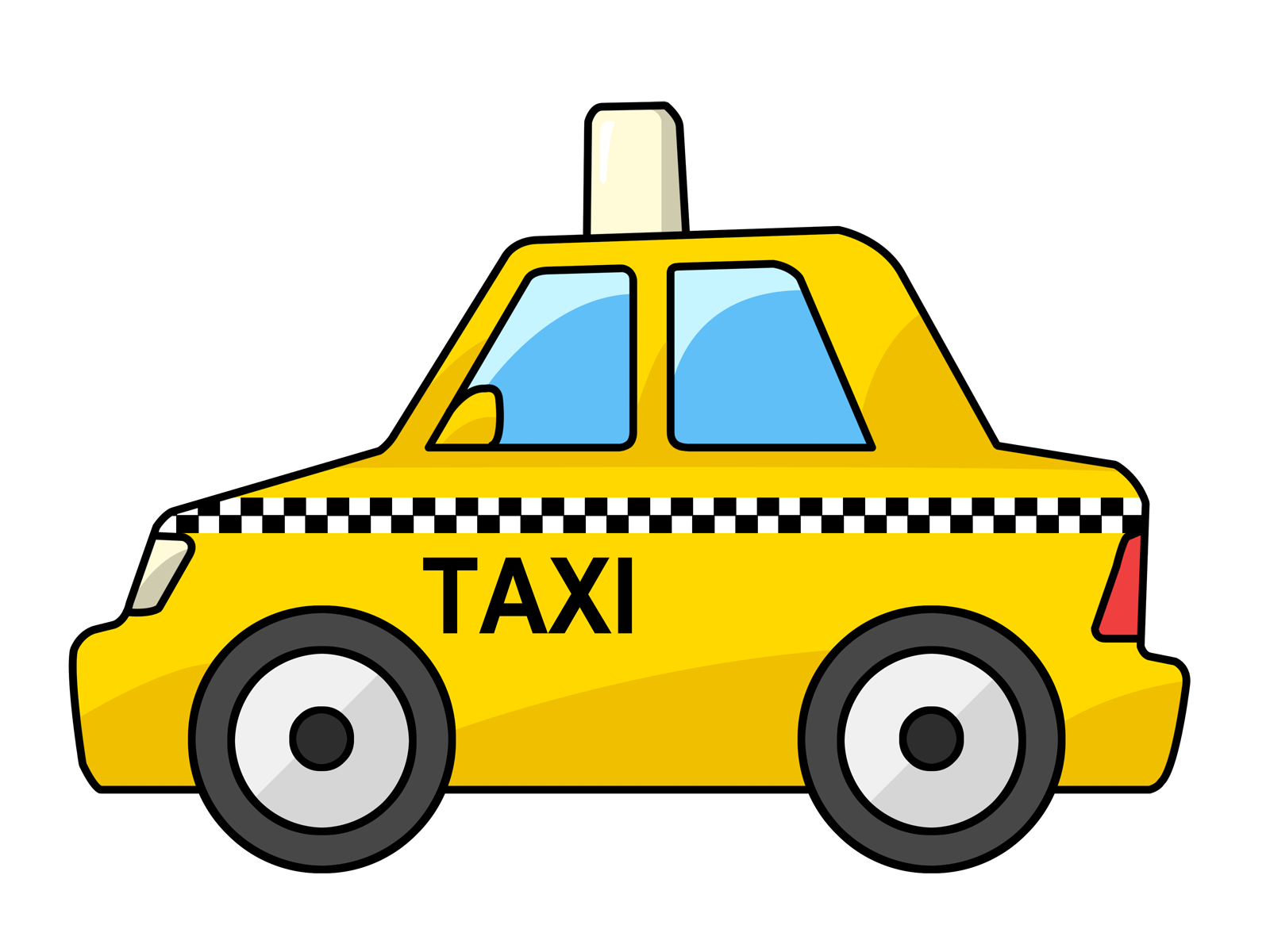 Clipart taxi cab