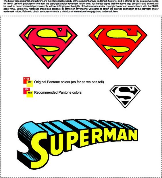 Logos, Superman logo and Superman