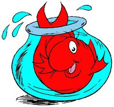 Dr Seuss Clip Art Fish - Free Clipart Images