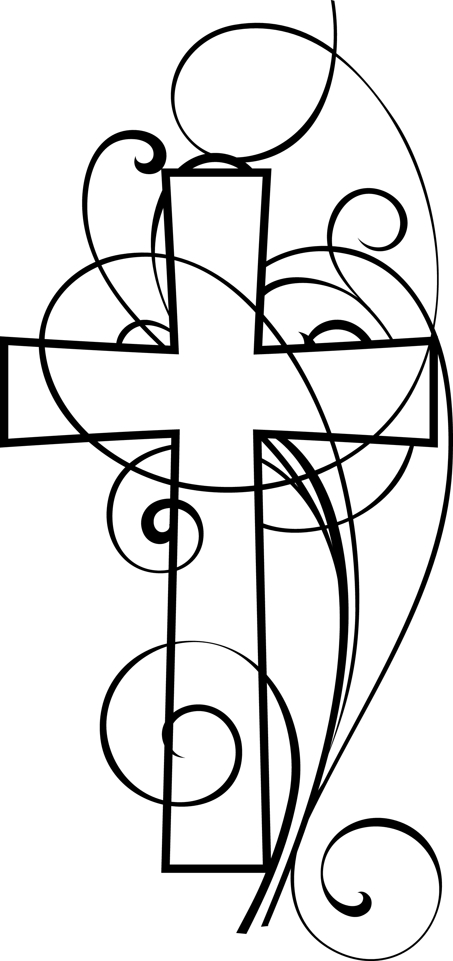 Christian Black And Graphics Clipart
