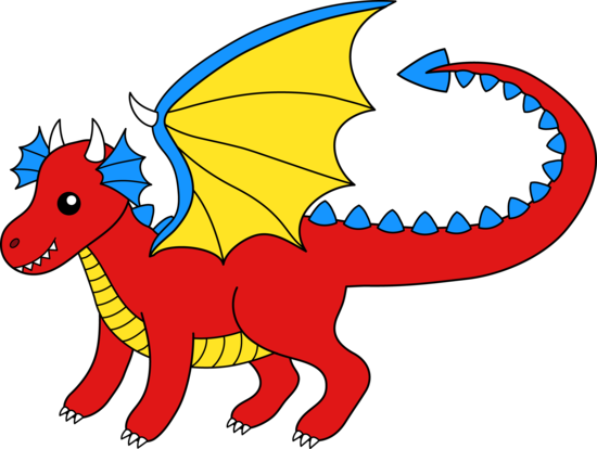 Simple Dragon Clipart - ClipArt Best