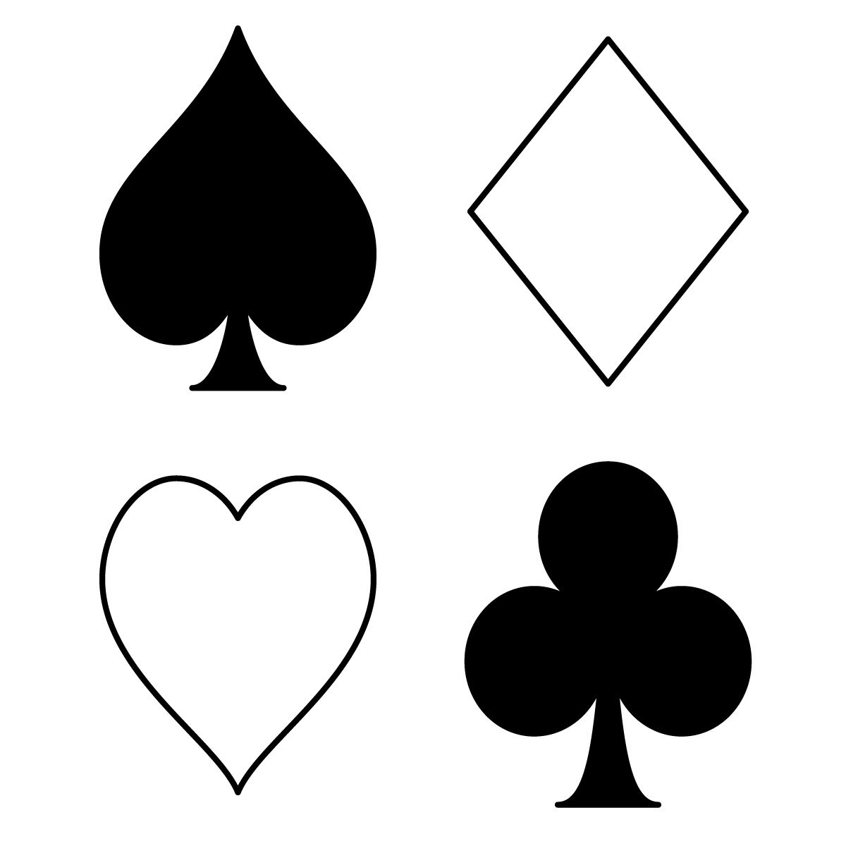 Ace Of Clubs Playing Card Clipart