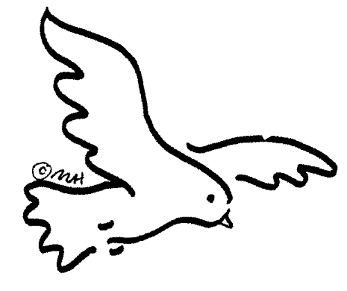 Animated dove clipart