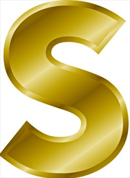 Free gold-letter-S Clipart - Free Clipart Graphics, Images and ...