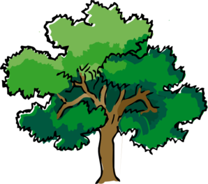 Oak Tree clip art - vector clip art online, royalty free & public ...