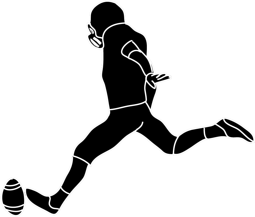 football kicker clipart - photo #6