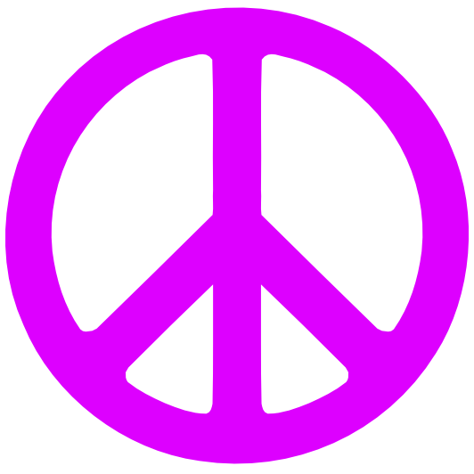 Psychedelic Purple Peace Symbol 1 SVG Scalable Vector Graphics ...