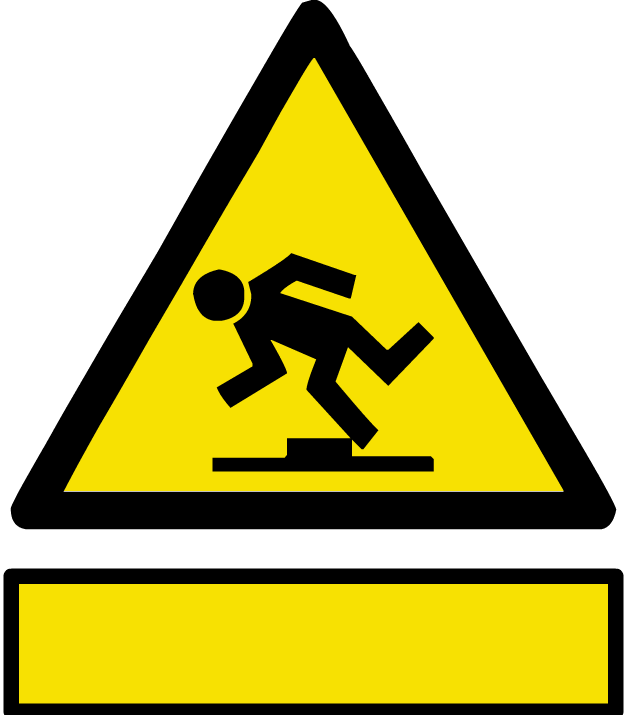 Trip Hazard Symbol