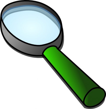 Magnifier Glass clip art Vector clip art - Free vector for free ...