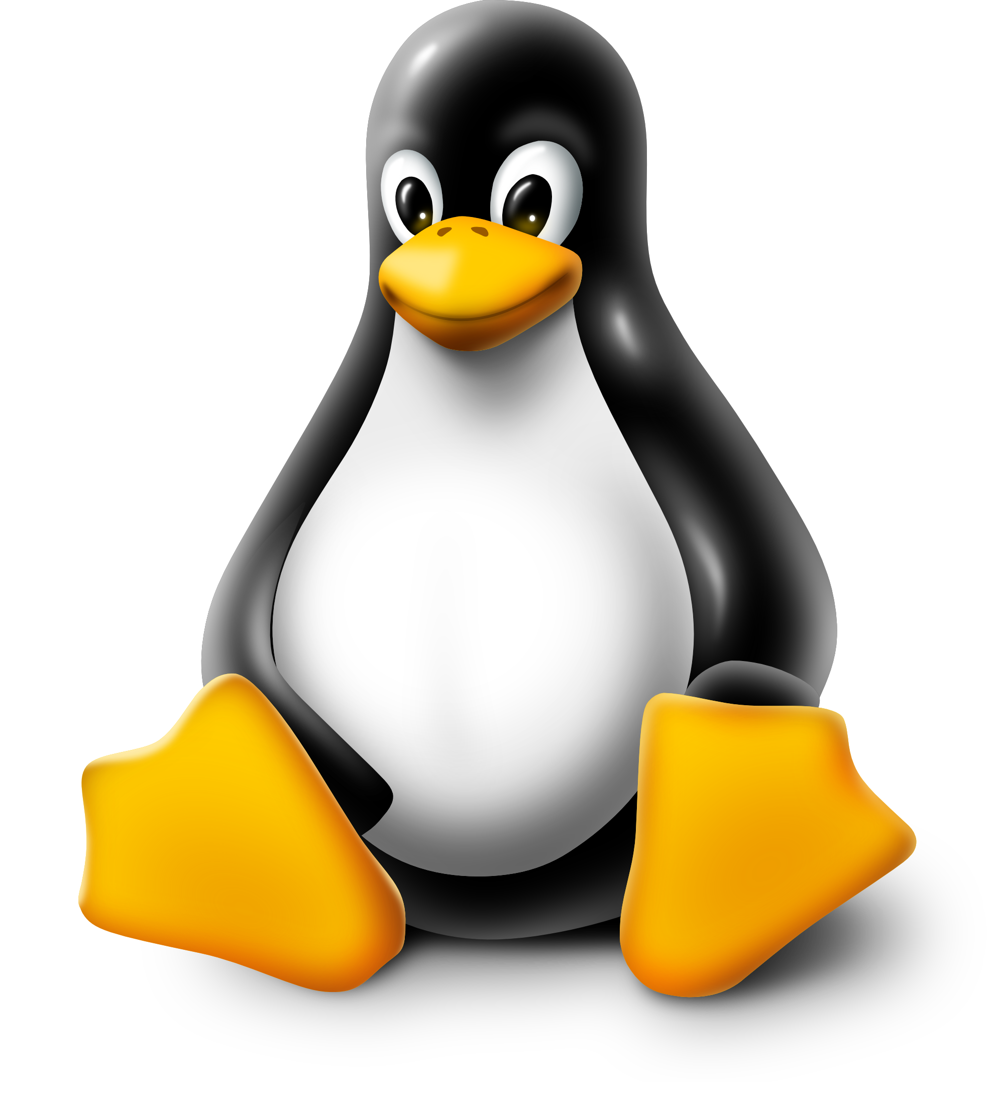 Clip Art: tux enhanced penguin linux art ...