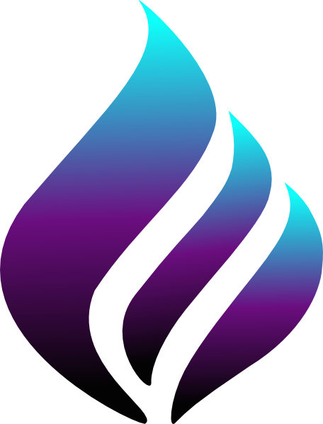 Blue Flame Logo - ClipArt Best