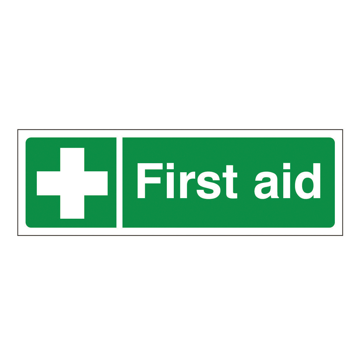 First Aid safety signs