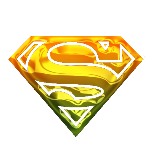 Gold Superman Symbol