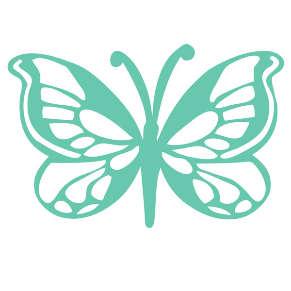 Kaisercraft - Stencils Template - Butterfly