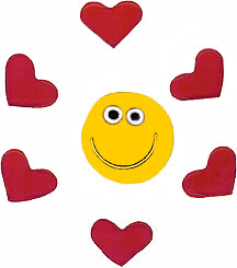 Smiley Face With Hearts - ClipArt Best