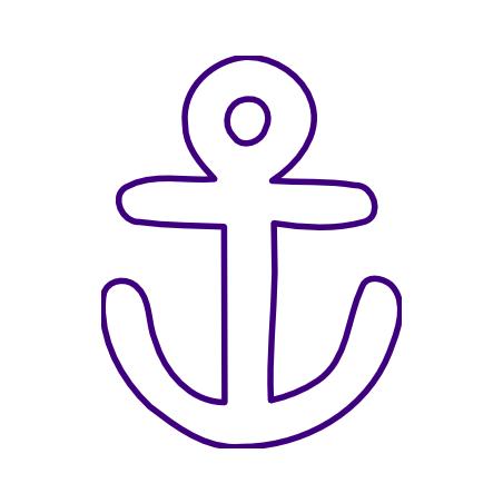 Simple Anchor - Simple Tattoos - Bringink