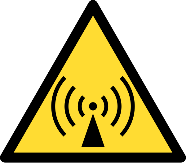 Radio waves hazard symbol.svg