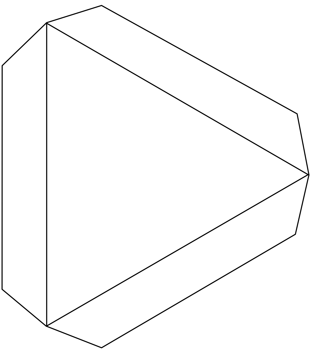 Mike Naylor's math blog: Build a Fractal tetrahedron (