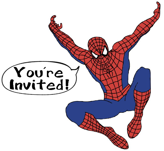 clipart spider man free - photo #26