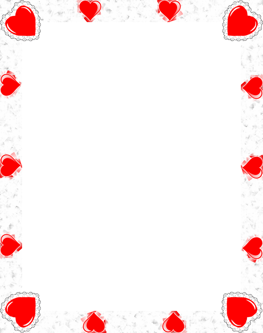 Heart Border Page