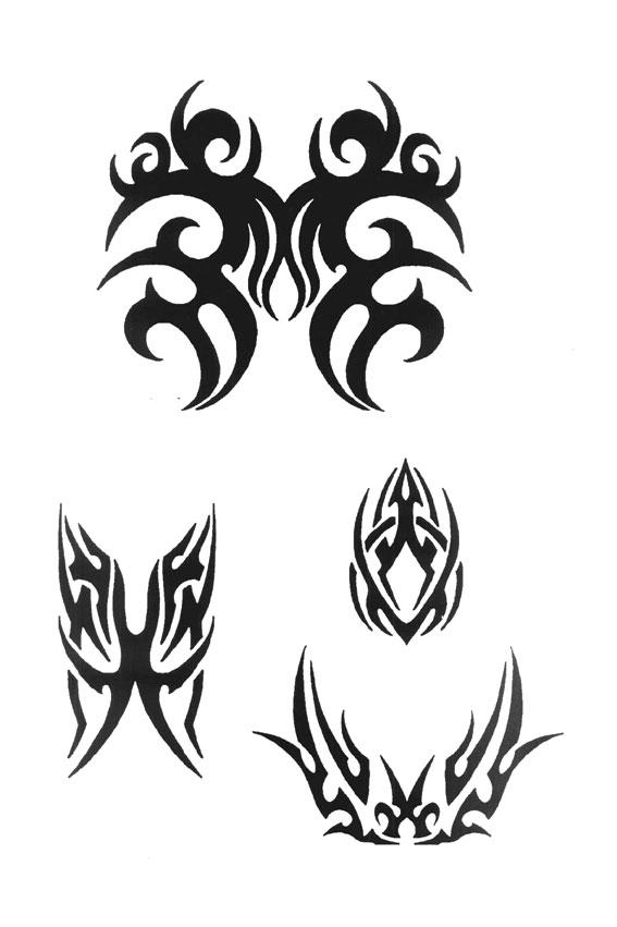 Tribal Black Scorpion Tattoos