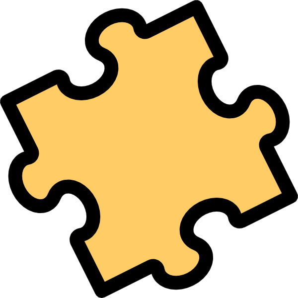 Risto Pekkala Jigsaw Puzzle Piece Clip Art - vector ...
