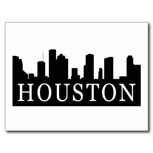 Houston Skyline Outline - ClipArt Best