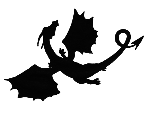 Dragon Silhouette | Free Download Clip Art | Free Clip Art | on ...