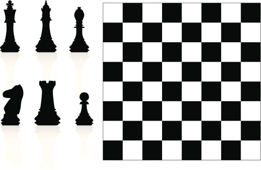 Chess Board Clip Art, Vector Images & Illustrations