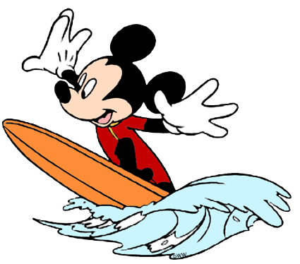 Disney Surfing Clip Art Images | Disney Clip Art Galore