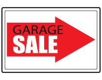 Garage sale signs, Sale signs and Signs